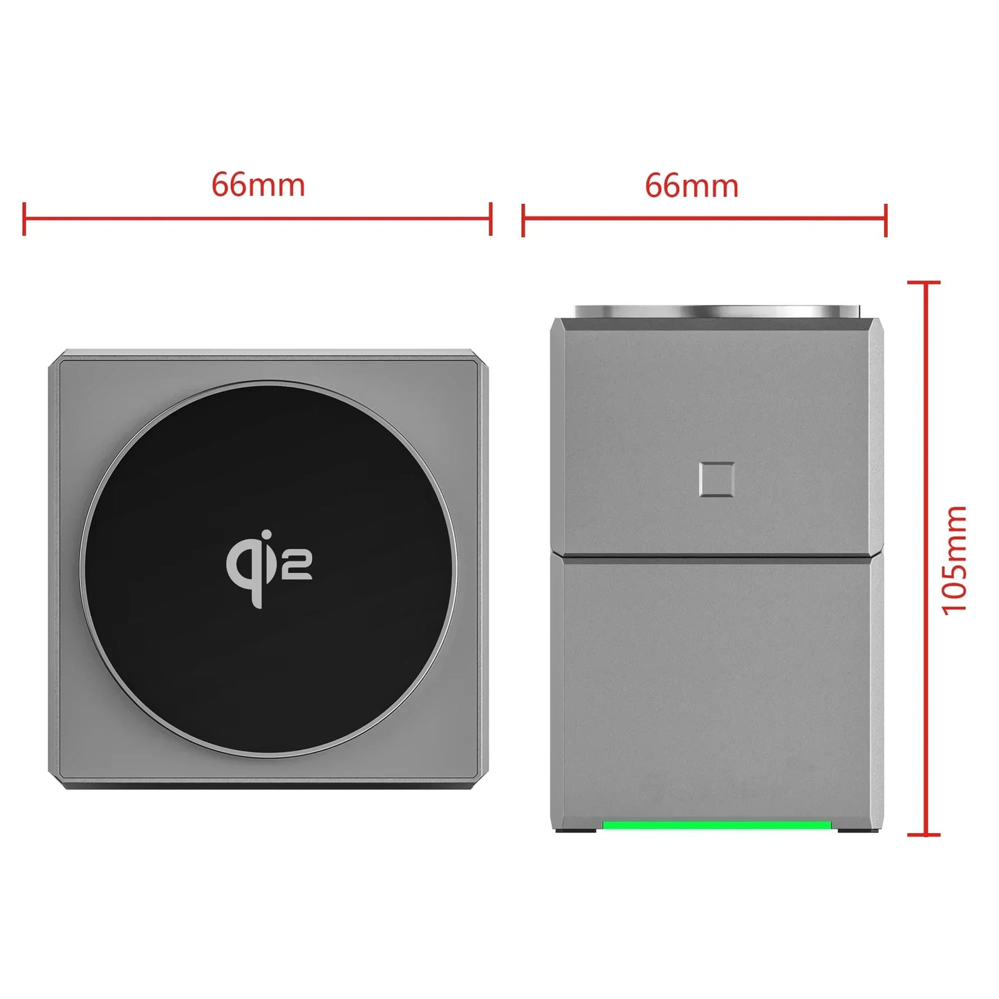 Qi2 Magnetic Wireless Charger Fast Charger 3-in-1 Intelligent Fast Charging 15W for IPhone 12/13/14/15/16, for Iwatch & AirPods